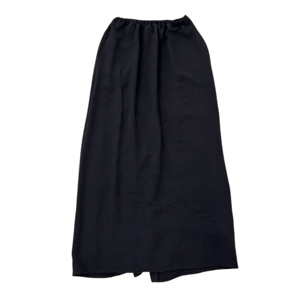 Wayf Stretch Black Maxi Skirt
